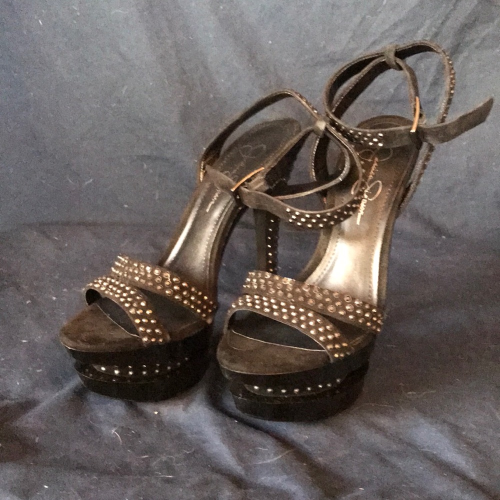 Price Drop Awesome Studded black heels ⬇️